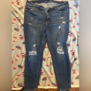 Size 18 jeans from old navy high waisted